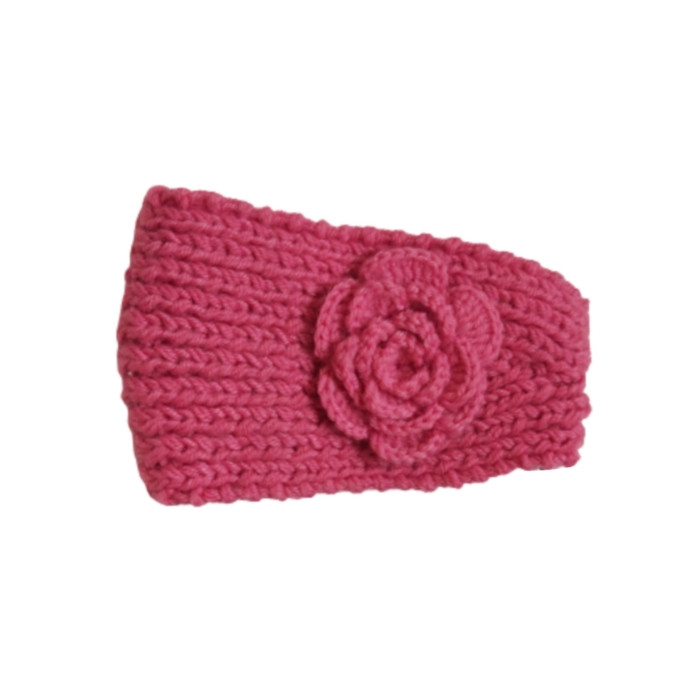 هدبند بافتنی دخترانه مدل B2