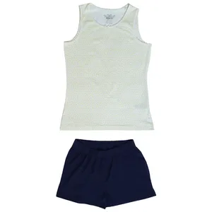  ست تاپ و شلوارک دخترانه پیپرتس مدل shdaz.28