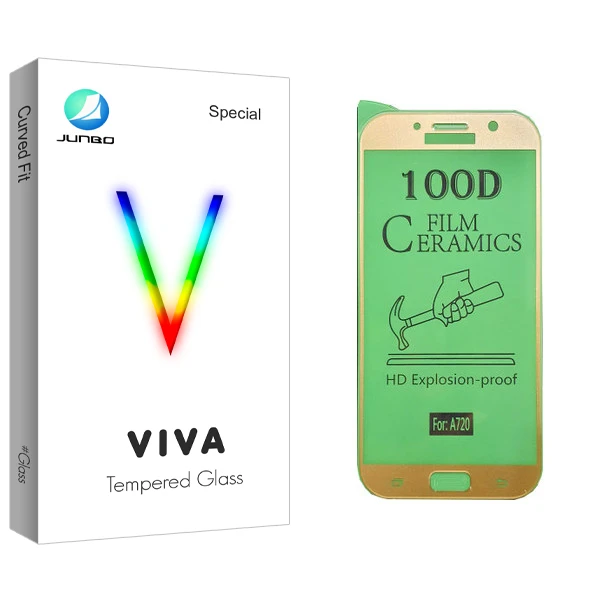 محافظ صفحه نمایش سرامیکی جانبو مدل Viva Glass مناسب برای گوشی موبایل سامسونگ Galaxy A7 2017/ A720
