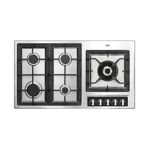 اجاق گاز صفحه‌ای پنج شعله میکس پلاس مدل M513