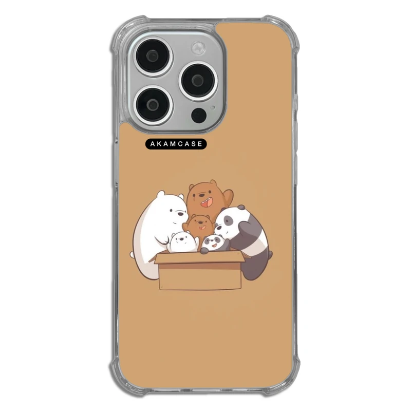 کاور آکام مدل AMCWTA15PRO-BARE BEAR16 مناسب برای گوشی موبایل اپل iPhone 15 Pro