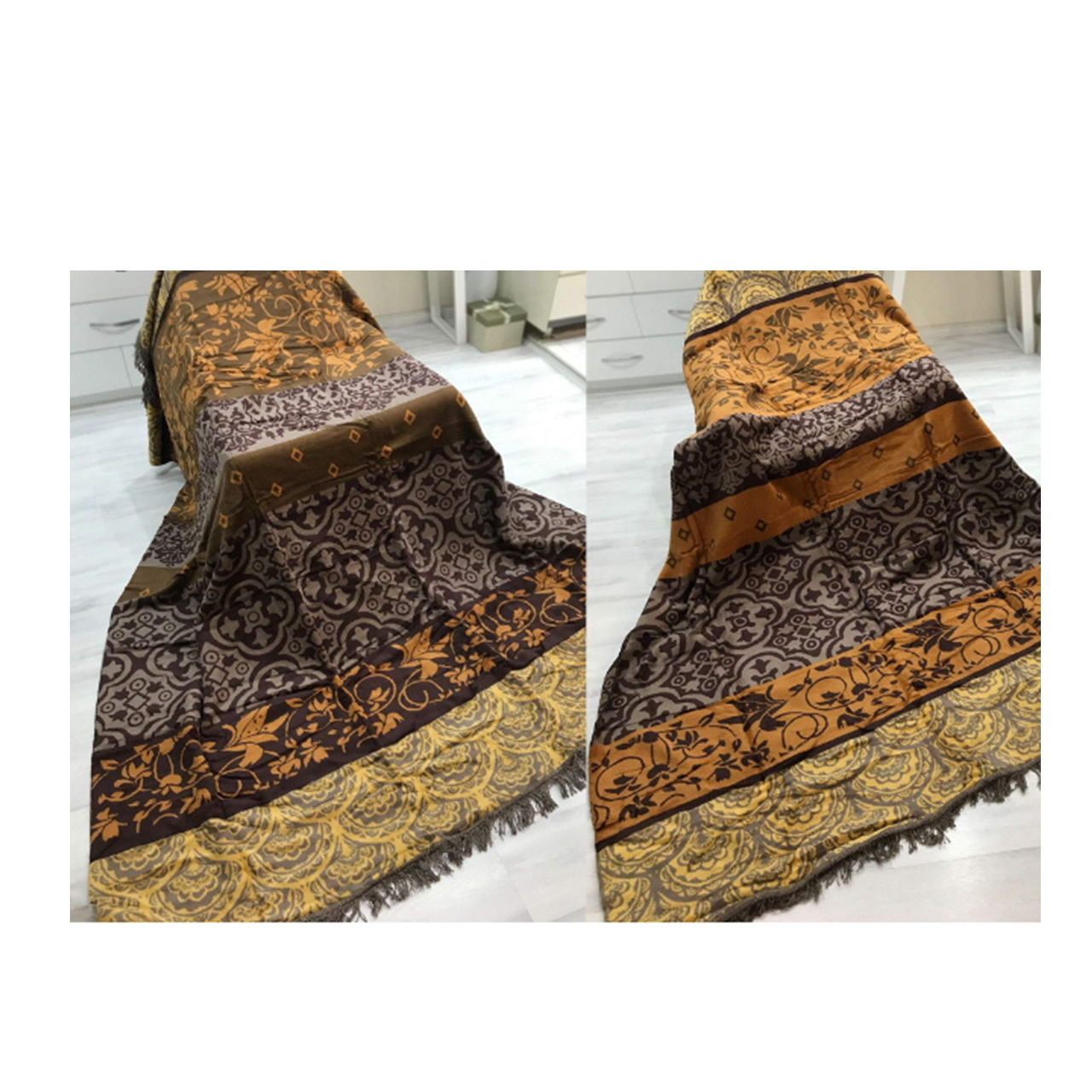پتو ساچلی کد 224 ps سایز 220x200 سانتیمتر