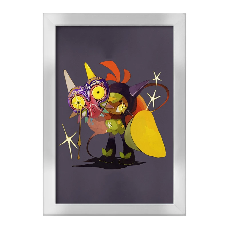 تابلو خندالو طرح بازی پوکمون (pokemon) کد 32747