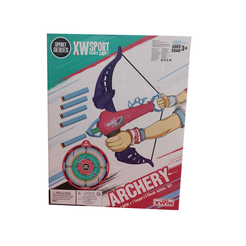 تیر و کمان اسباب بازی مدل XW SPORT کد 6304 تیر و کمان اسباب بازی مدل XW SPORT کد 6304