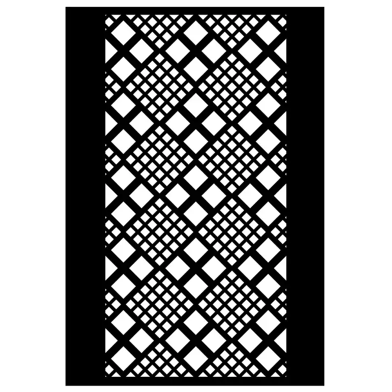 شابلون باتیس آرت طرح مثلث کد 50-93