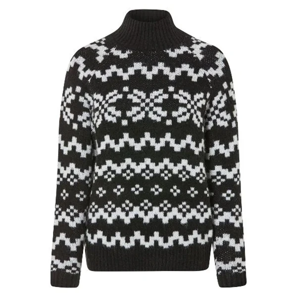 پلیور یقه ایستاده زنانه اسمارا مدل Es010