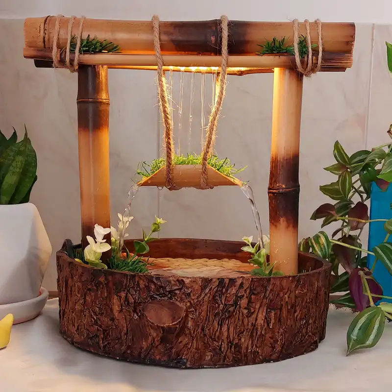 آب نما طرح چوب