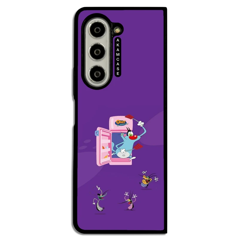 کاور آکام مدل AMC-WSGZFOLD5-OGGY-15 مناسب برای گوشی موبایل سامسونگ Galaxy Z Fold 5