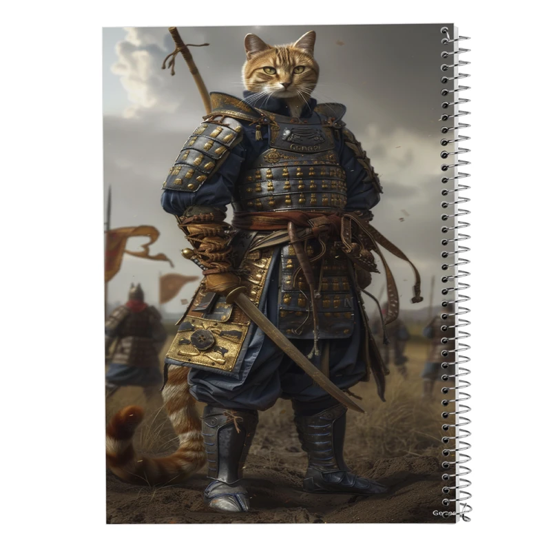 دفتر شطرنجی 50 برگ مدوپد مدل حیوانات جنگجو کد DF14919