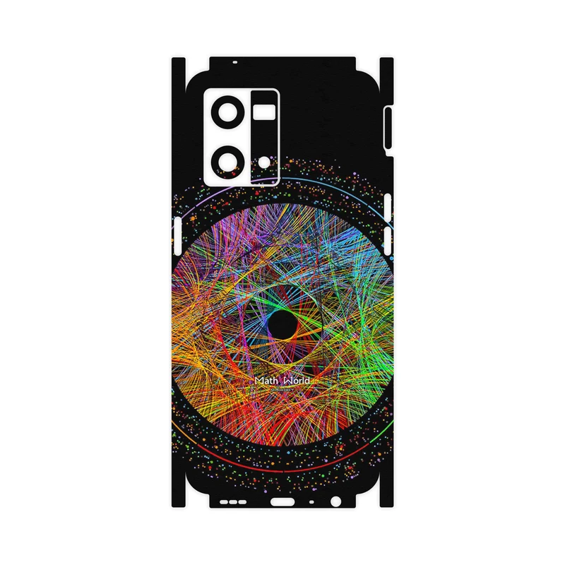 برچسب پوششی ماهوت مدل Mathematical Geometric Shape 2-FullSkin مناسب برای گوشی موبایل اپو Reno 8 4G