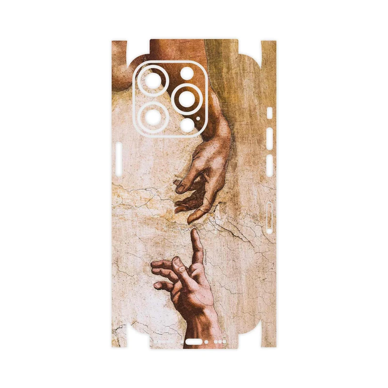 برچسب پوششی ماهوت مدل The Creation of Adam of MichelAnge-FullSkin مناسب برای گوشی موبایل اپل iPhone 14 Pro