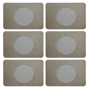 زیربشقابی طرح کلاسیک کد 8849 بسته 6 عددی