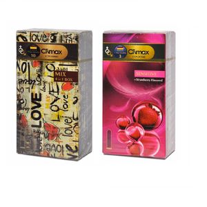 کاندوم کلایمکس مدل Mix بسته 12 عددی به همراه کاندوم کلایمکس مدل Sensitive بسته 12 عددی