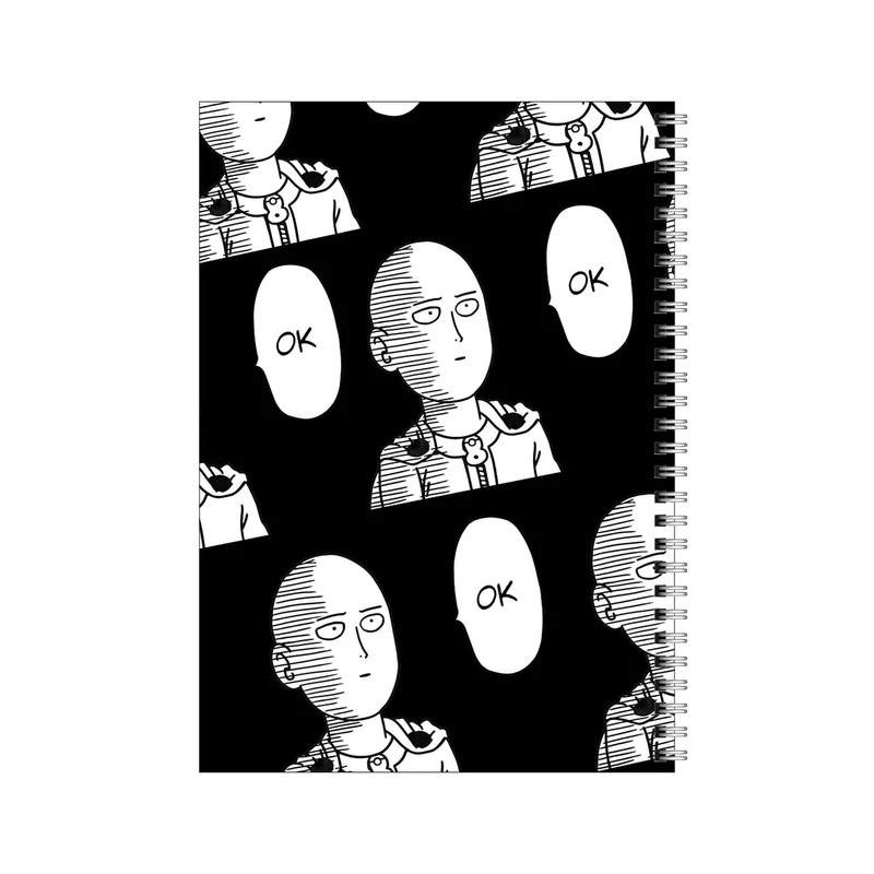 دفتر مشق 100 برگ بامبیلیپ طرح انیمه مرد تک مشتی کد 7790705