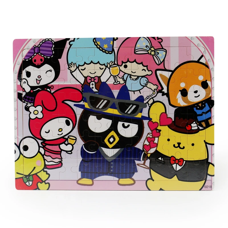 پازل 60 تکه مدل سانریو مناسب برای سنین 3 سال به بالا