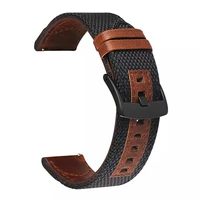 بند مدل FabricLeather-1 مناسب برای ساعت هوشمند سامسونگ Galaxy Watch 3 41mm