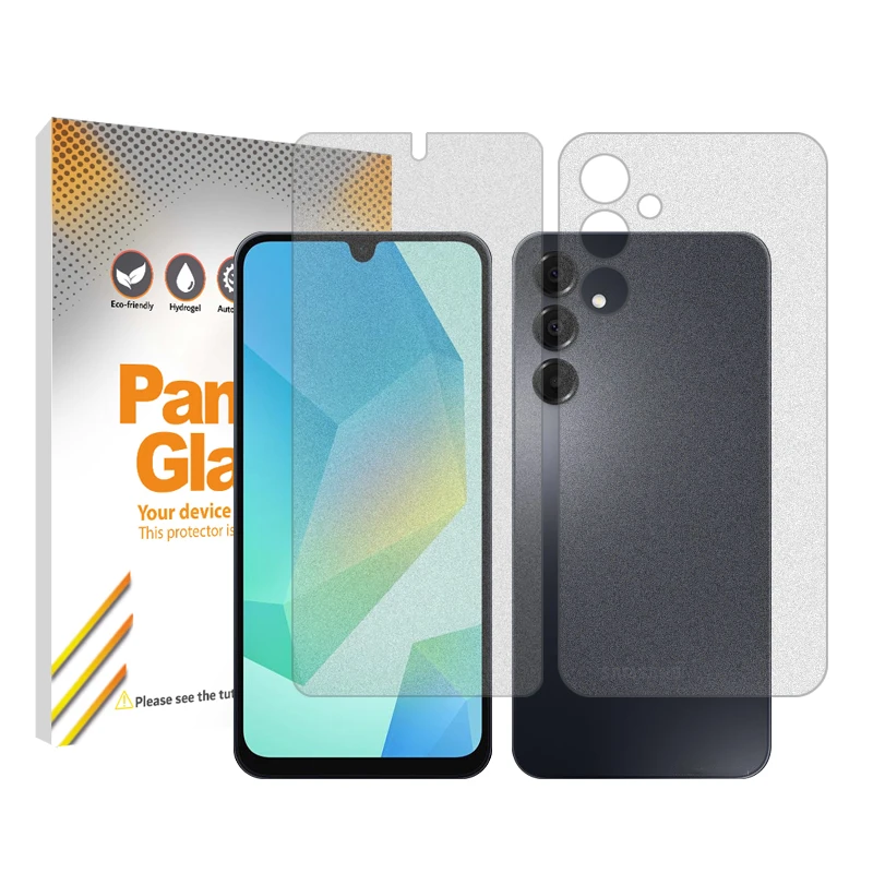 محافظ صفحه نمایش مات پنزر گلس مدل Resistant مناسب برای گوشی موبایل سامسونگ Galaxy A05s به همراه محافظ پشت گوشی