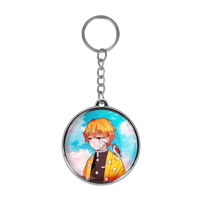 جاکلیدی خندالو طرح زنیتسو انیمه شیطان کش مدل دوطرفه کد 2701627017