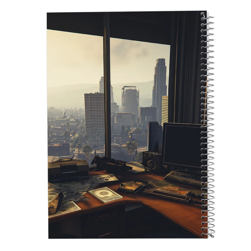 دفتر لیست خرید 50 برگ مدوپد مدل GTA کد DF14308