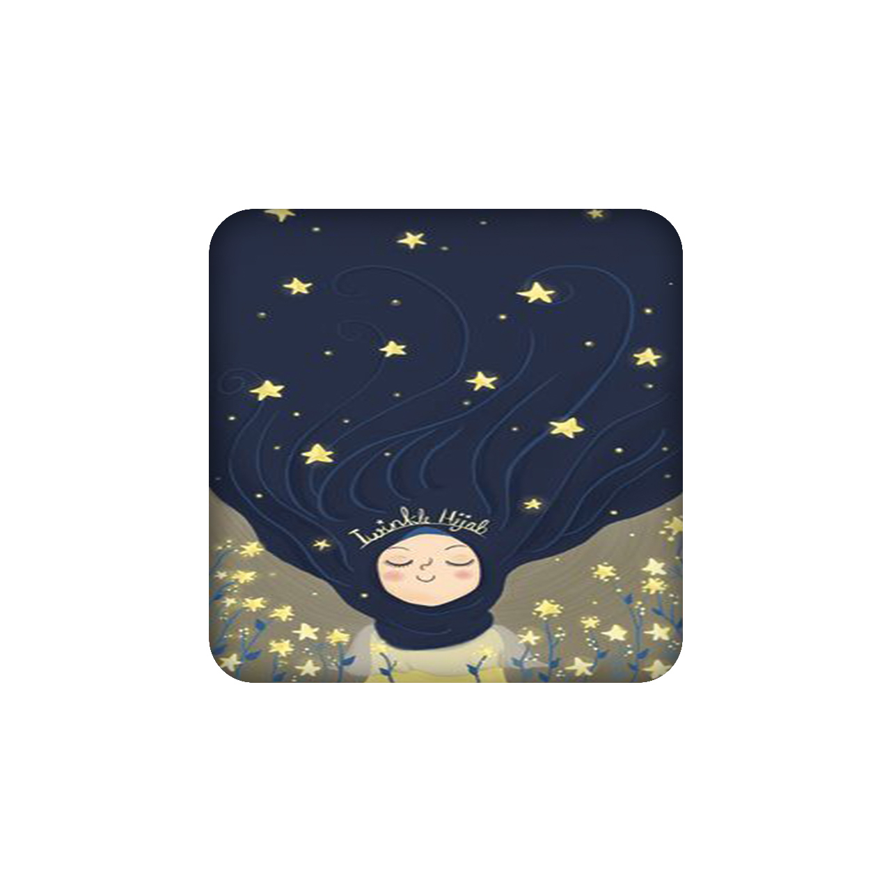 آینه جیبی مدل دختر کد 459