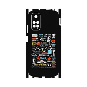 MAHOOT Friends 2-FullSkin Cover Sticker for Xiaomi Redmi Note 11