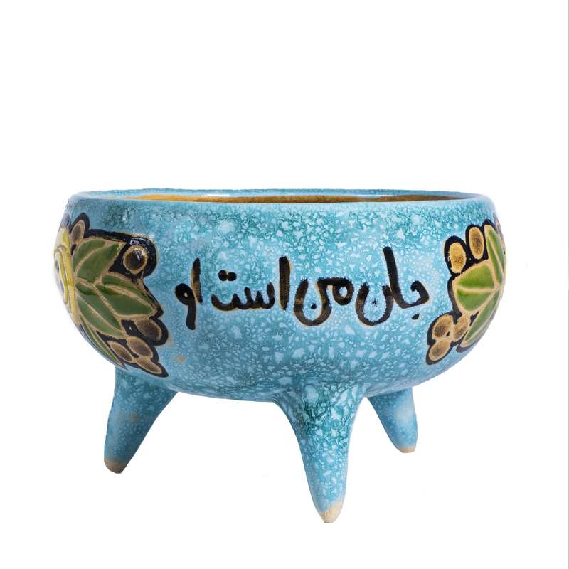 شکلات‌ خوری سفالی مدل هفت‌رنگ کد 705-4