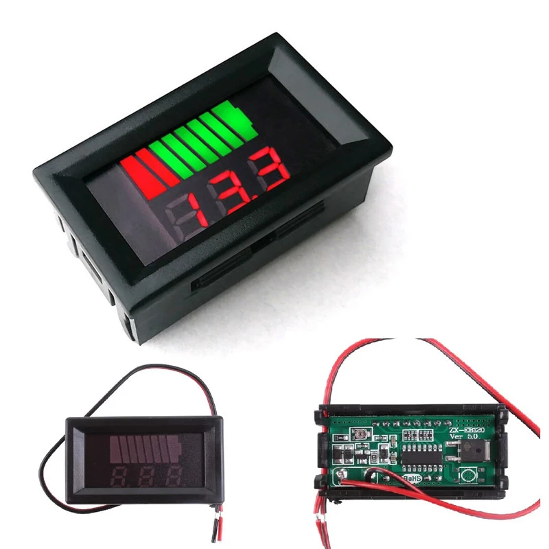 عکس شماره 5 : نمایشگر ولتاژ و سطح شارژ باتری مدل j128