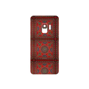 MAHOOT Embroidered Rug Cover Sticker for Samsung Galaxy S9