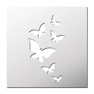  شابلون دکو رستا مدل پروانه کد S286