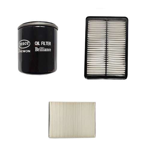 فیلتر روغن خودرو برلیانس مدل H320-330 مناسب برای برلیانس به همراه فیلتر هوا و کابین 