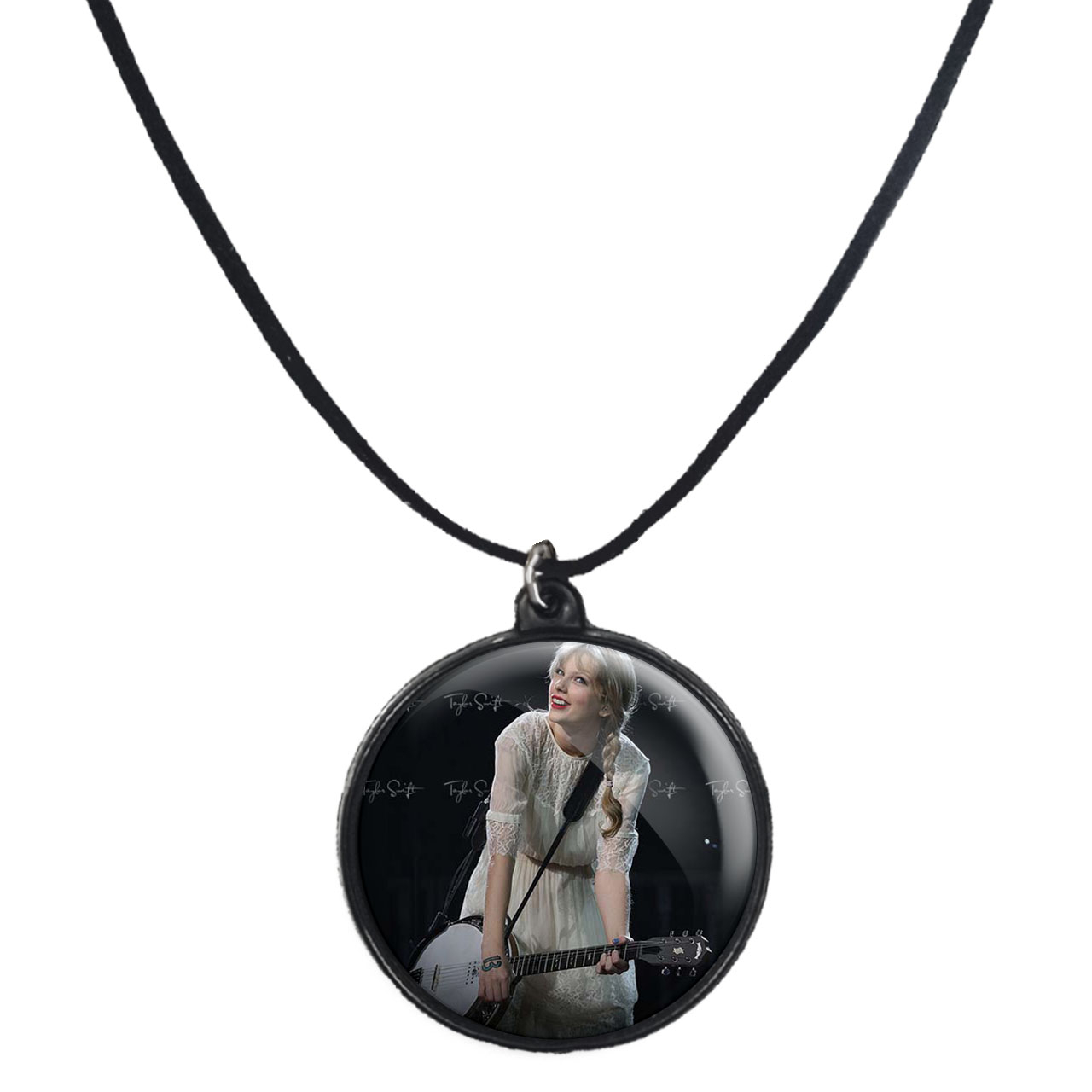 گردنبند پرمانه طرح تیلور سویفت کد pmb.2878 مدل دو طرفه