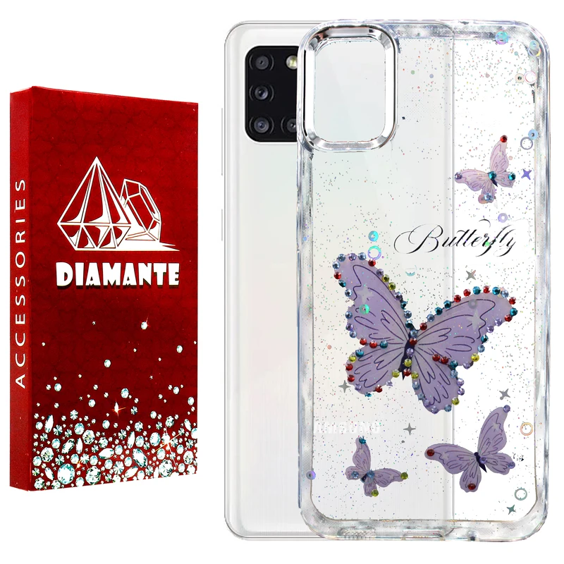 کاور دیامانته مدل Butterfly Rd مناسب برای گوشی موبایل سامسونگ Galaxy A31