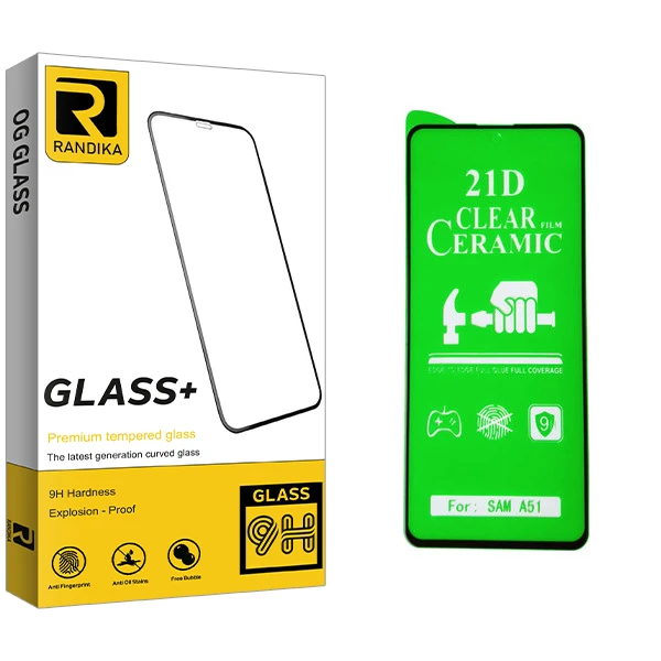 محافظ صفحه نمایش سرامیکی راندیکا مدل Gld مناسب برای گوشی موبایل سامسونگ Galaxy A51