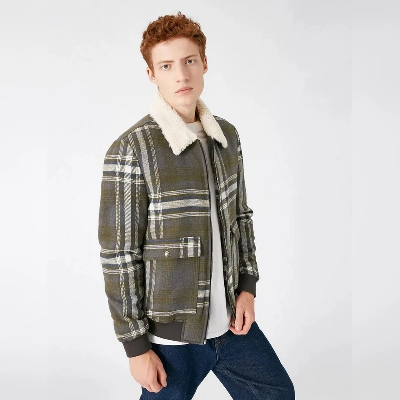 عکس شماره 3 : کت زمستانه مردانه مدل kot 453