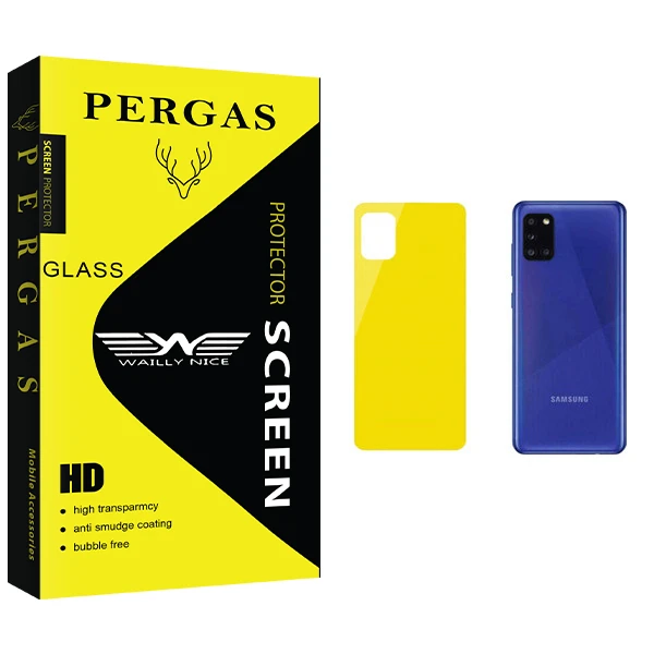 محافظ پشت گوشی وایلی نایس مدل Pergas Glass مناسب برای گوشی موبایل سامسونگ Galaxy A71