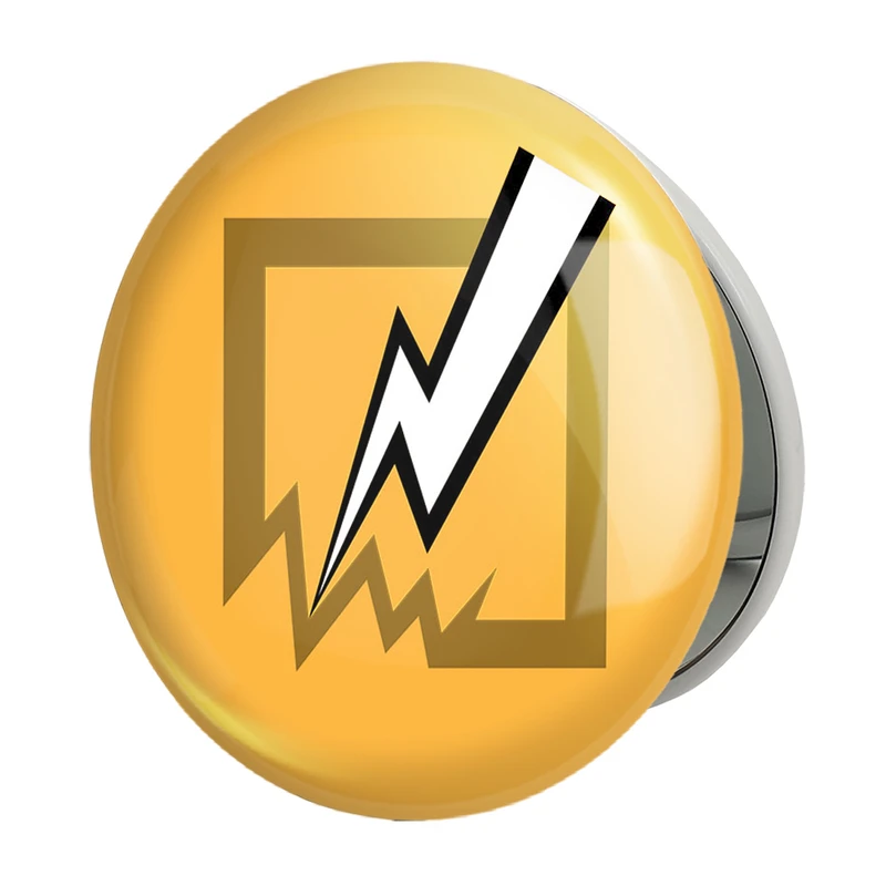 آینه جیبی خندالو طرح bandit  بازی رینبو سیکس سیج  مدل تاشو کد 30333