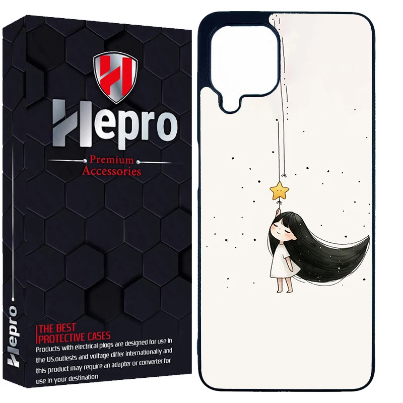 کاور هپرو طرح دخترانه کد Dimo-332 مناسب برای گوشی موبایل سامسونگ Galaxy A22 4G