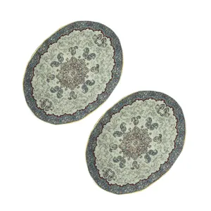 رومیزی ترمه مدل سالار کد WD32-22 مجموعه 2 عددی