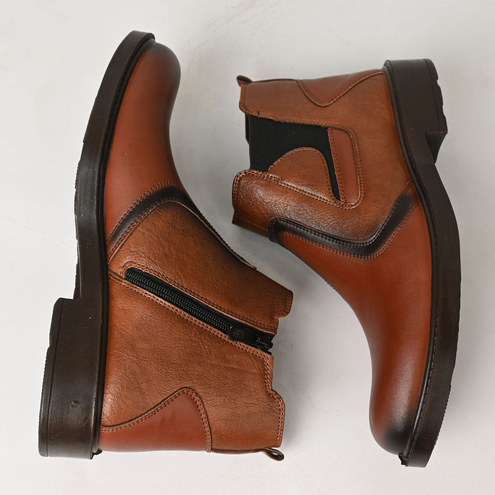 نیم بوت مردانه کفش سعیدی مدل 521Asali -  - 4