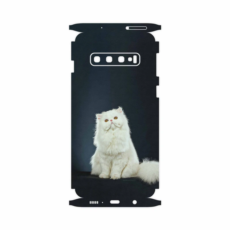 برچسب پوششی ماهوت مدل Persian cat-FullSkin مناسب برای گوشی موبایل سامسونگ Galaxy S10