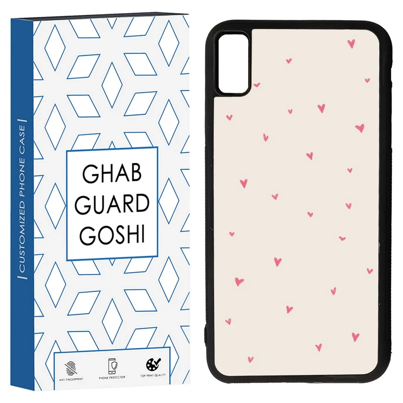 کاور قاب گارد گوشی طرح قلب کد TPU-177 مناسب برای گوشی موبایل اپل Iphone XS MAX/ Iphone X MAX