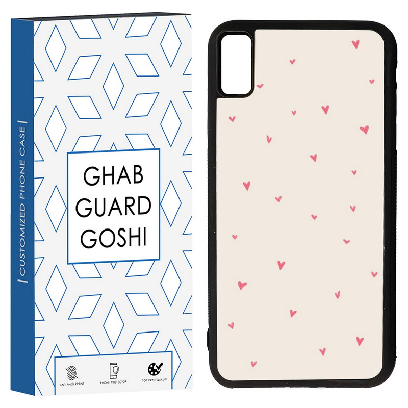 کاور قاب گارد گوشی طرح قلب کد TPU-177 مناسب برای گوشی موبایل اپل Iphone XS MAX/ Iphone X MAX