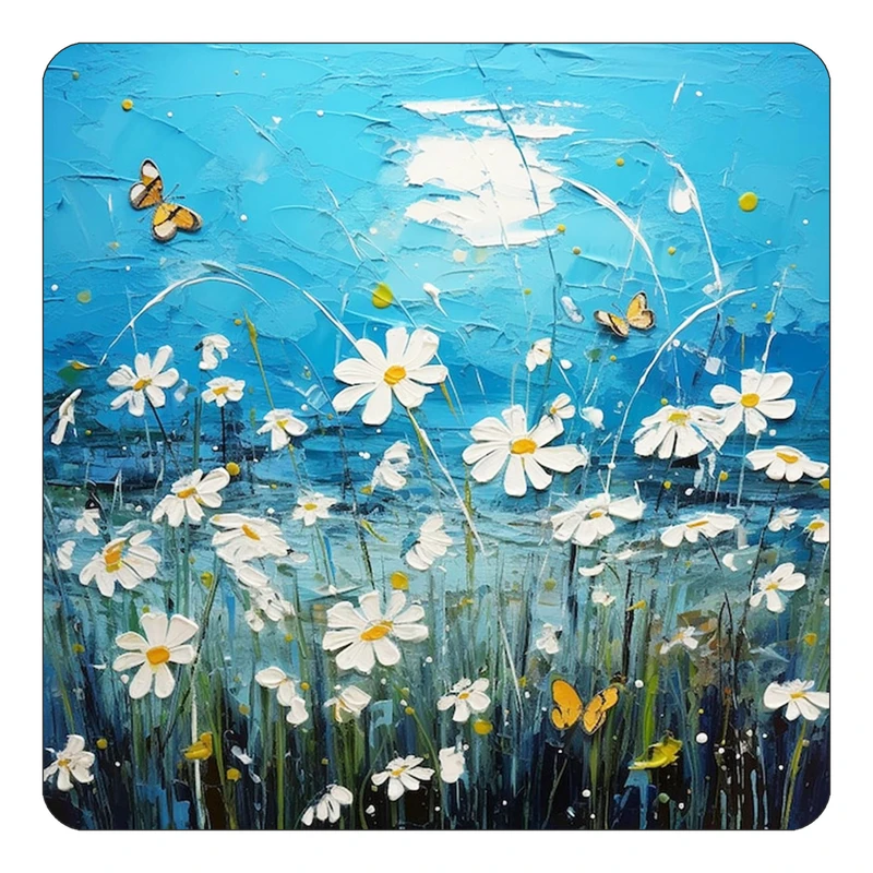 مگنت کاکتی طرح نقاشی رنگ روغن مدل mp71226