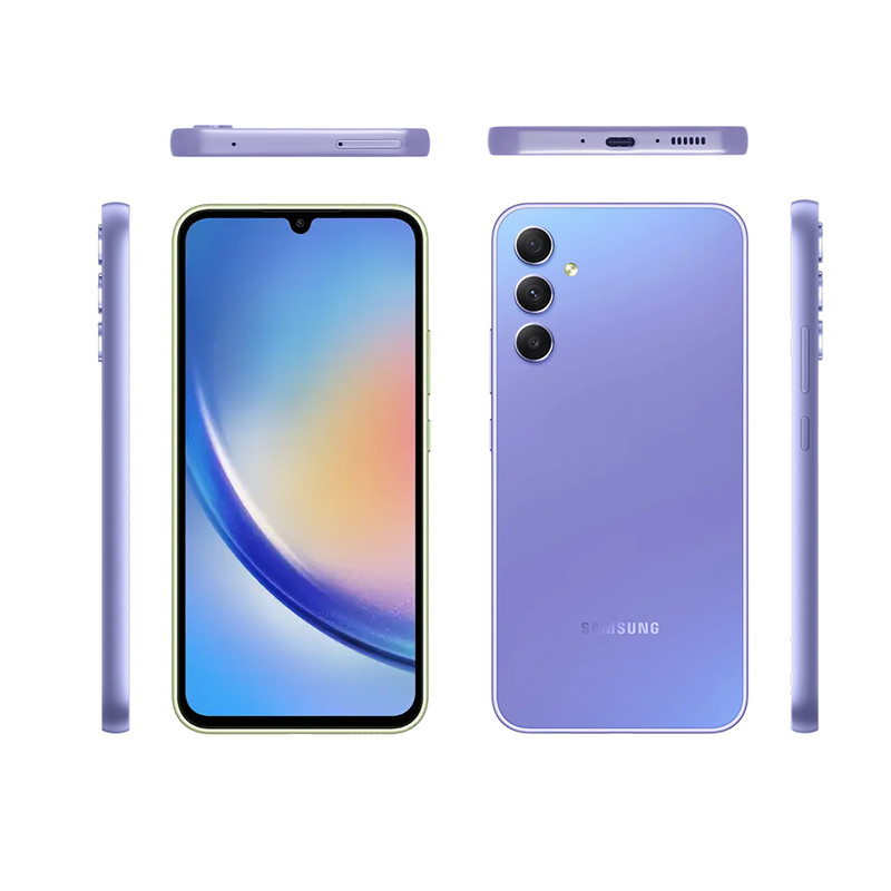 گوشی موبایل سامسونگ مدل Galaxy A34 5G دو سیم کارت ظرفیت 128 گیگابایت و رم 8 گیگابایت - ویتنام 3 در وبزینر گوشی موبایل سامسونگ مدل Galaxy A34 5G دو سیم کارت ظرفیت 128 گیگابایت و رم 8 گیگابایت - ویتنام