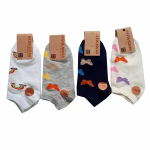 جوراب دخترانه پاتیک مدل مچی مجموعه 4 عددی 