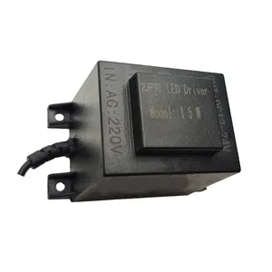 ترانس 12-24 ولت زد اف آر مدل 15W IP68