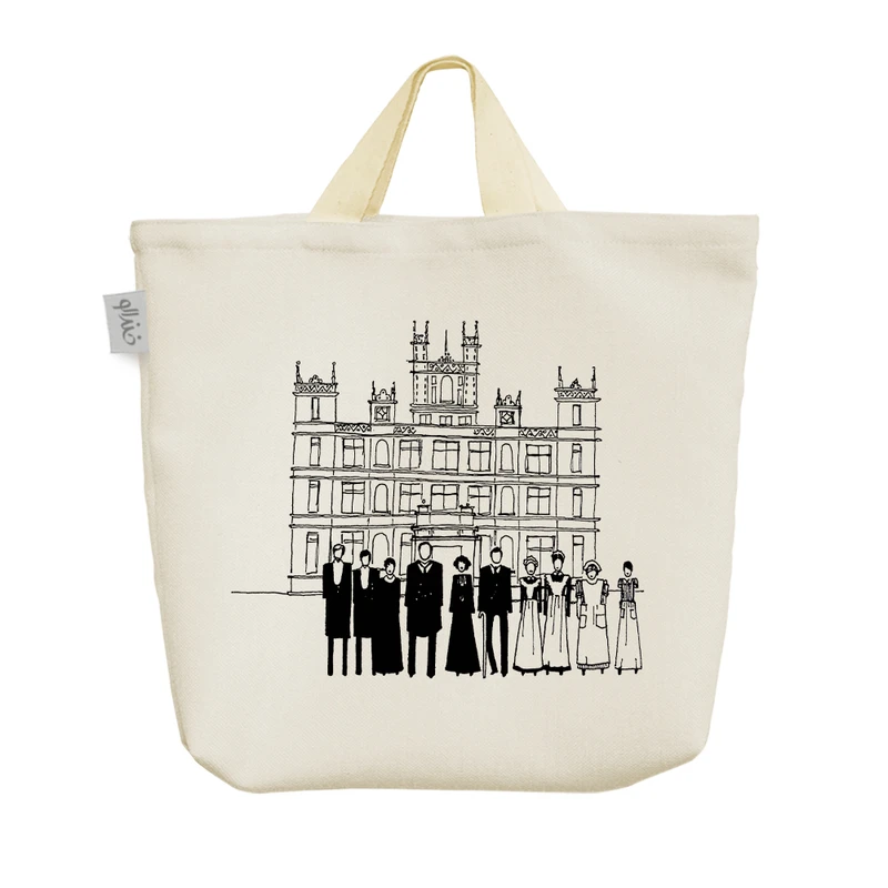 ساک خرید خندالو مدل سریال دانتون ابی Downton Abbey کد 3154
