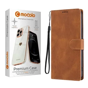 Mocolo Flip Leather Strap for Xiaomi Poco X7 Pro