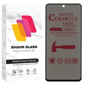 Shahr Glass CRPS20  Privacy Screen Protector Suitable For Xiaomi Poco X3 / X3 NFC / X3 Pro / Redmi Note 9s / Note 9 Pro / Note 9 Pro Max /  Redmi K30 / K30s / K30 Pro / K30 Ultra  / Red tone L10 / V10 Mobile Phone