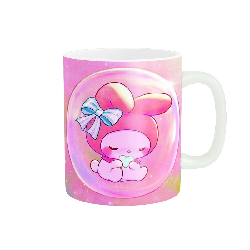 ماگ پاد آفرین مدل فانتزی طرح ملودی کیوت عروسکی ترند کد p11144